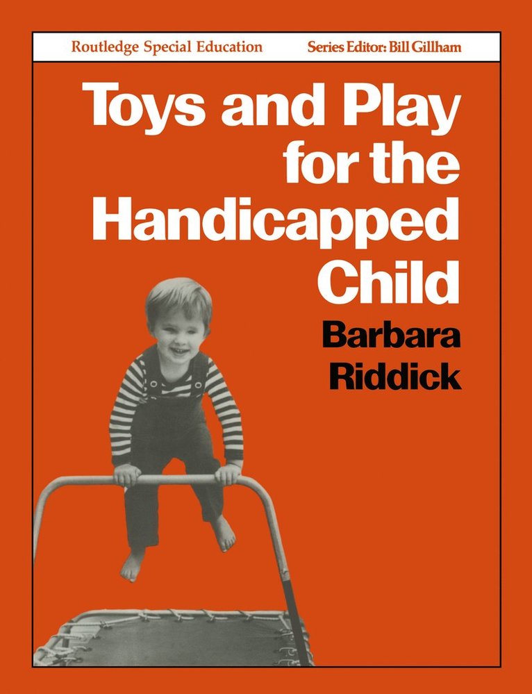 Toys and Play for the Handicapped Child
