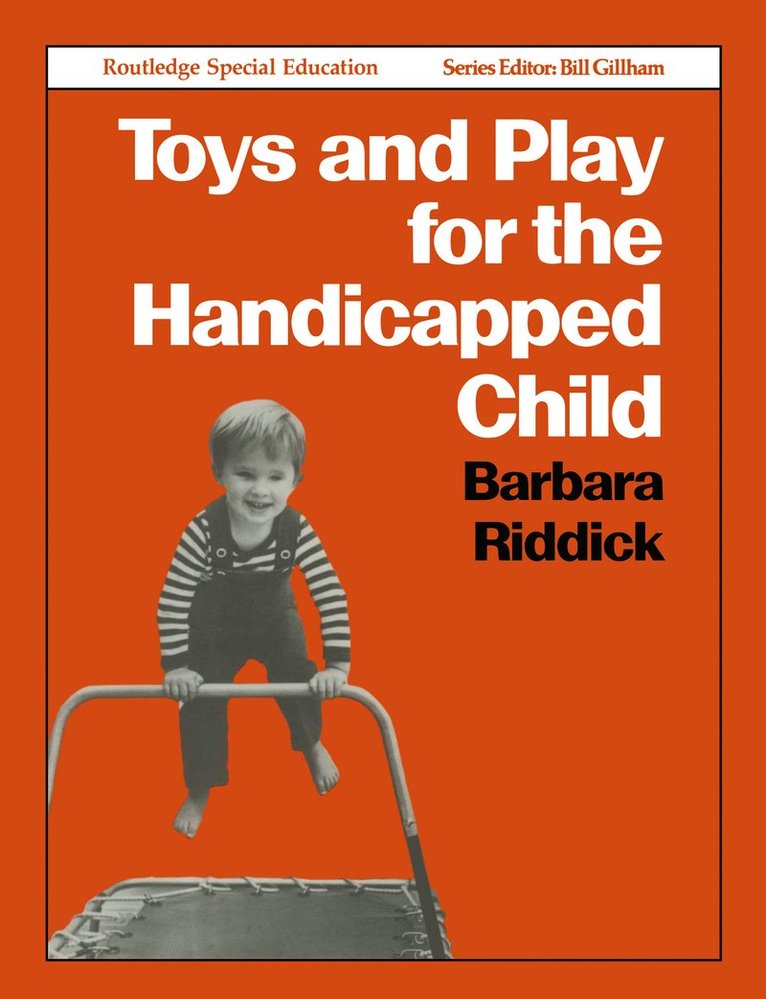 Toys and Play for the Handicapped Child 1