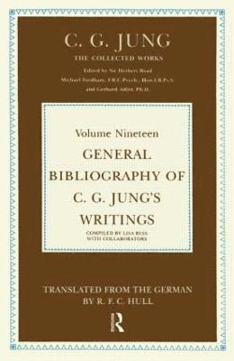 C.G. Jung - General Bibliography of C.G. Jung's Writings, Inbunden