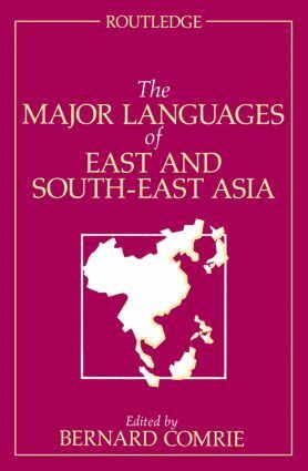Bernard Comrie - Major Languages of East and South-East Asia, Häftad