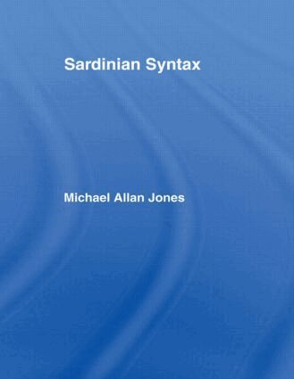 Michael Jones - Sardinian Syntax, Inbunden