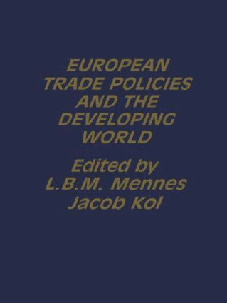 bokomslag European Trade Policies and Developing Countries