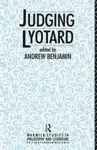 bokomslag Judging Lyotard