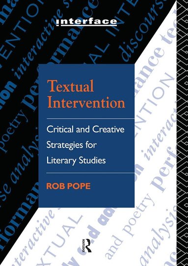 Rob Pope - Textual Intervention, Häftad