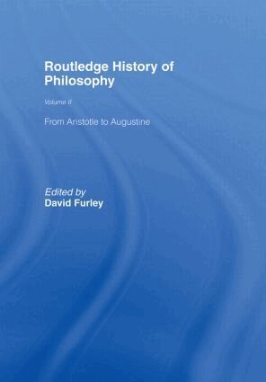 David Furley - Routledge History of Philosophy Volume II, Inbunden