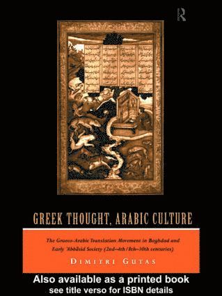 bokomslag Greek Thought, Arabic Culture