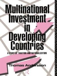 bokomslag Multinational Investment in Developing Countries