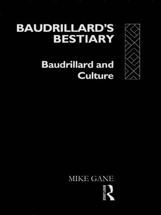 bokomslag Baudrillard's Bestiary