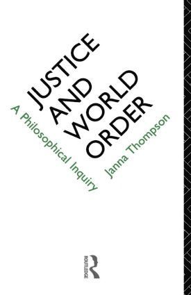 bokomslag Justice and World Order