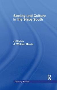 bokomslag Society and Culture in the Slave South