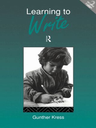 Gunther Kress - Learning to Write, Häftad