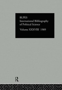 bokomslag IBSS: Political Science: 1989 Volume 38