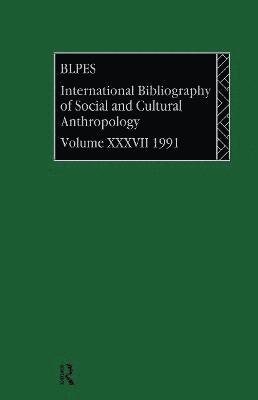 IBSS: Anthropology: 1991 Vol 37 1