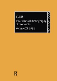 bokomslag IBSS: Economics: 1991 Vol 40