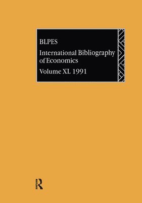 IBSS: Economics: 1991 Vol 40 1