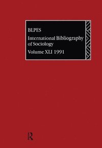 bokomslag IBSS: Sociology: 1991 Vol 41