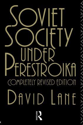 David Lane - Soviet Society Under Perestroika, Häftad