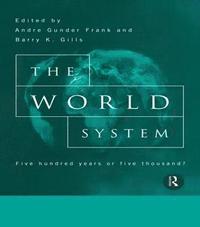 bokomslag The World System