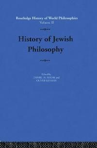 bokomslag History of Jewish Philosophy