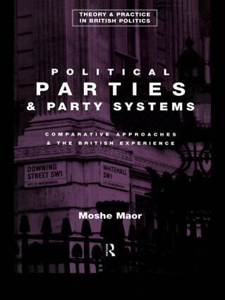 Moshe Maor - Political Parties and Party Systems, Häftad