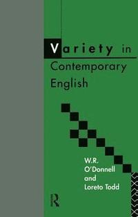 bokomslag Variety in Contemporary English