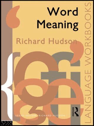 Richard Hudson - Word Meaning, Häftad