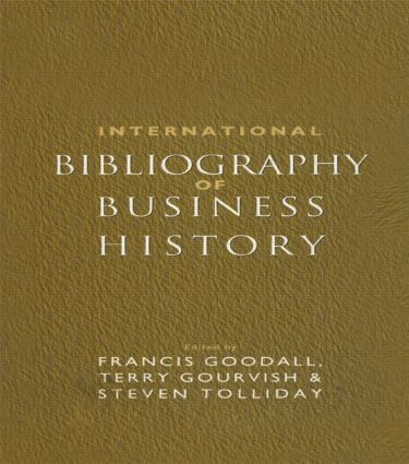 bokomslag International Bibliography of Business History