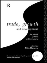 bokomslag Trade, Growth and Development