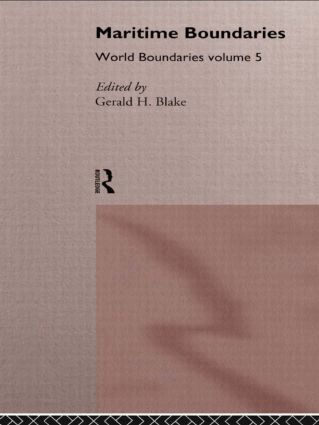 Gerald H. Blake - Maritime Boundaries, Inbunden