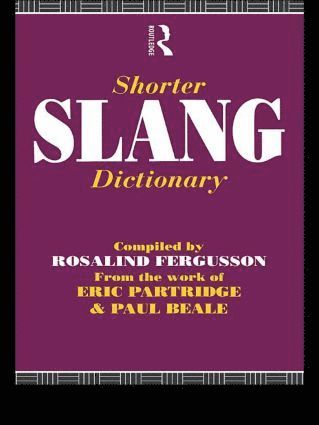 Shorter Slang Dictionary 1