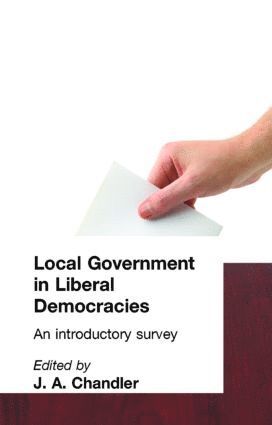 bokomslag Local Government in Liberal Democracies