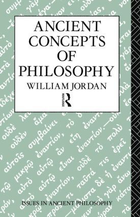 bokomslag Ancient Concepts of Philosophy