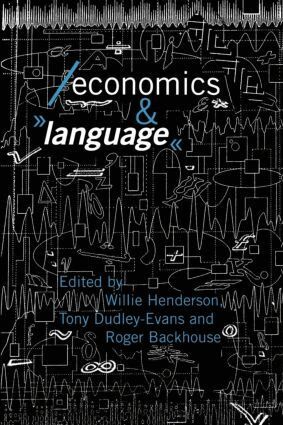 Roger E. Backhouse, Tony Dudley-Evans, Willie Henderson - Economics and Language, Häftad