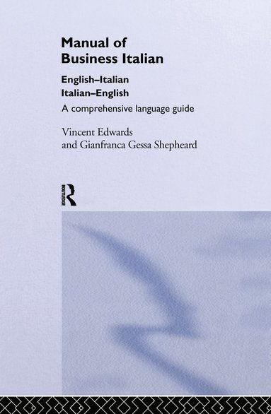 bokomslag Manual of Business Italian