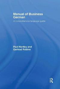 bokomslag Manual of Business German