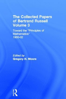 bokomslag Collected Papers of Bertrand Russell, Volume 3