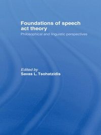 bokomslag Foundations of Speech Act Theory