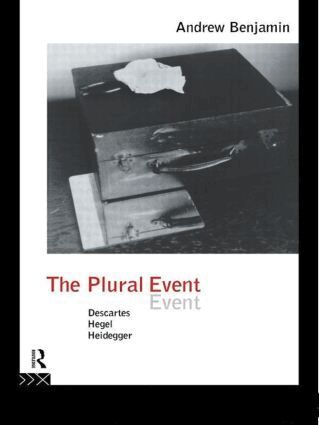 Andrew Benjamin - Plural Event, Häftad