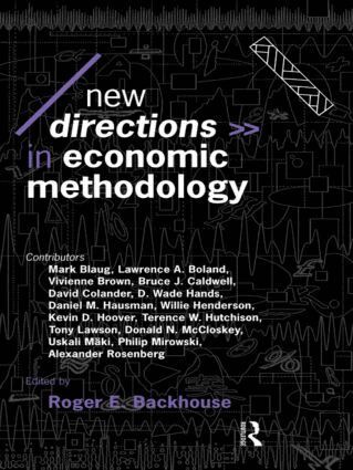 Roger E. Backhouse - New Directions in Economic Methodology, Häftad