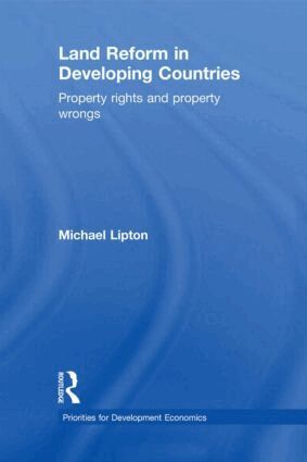 Michael Lipton - Land Reform in Developing Countries, Inbunden