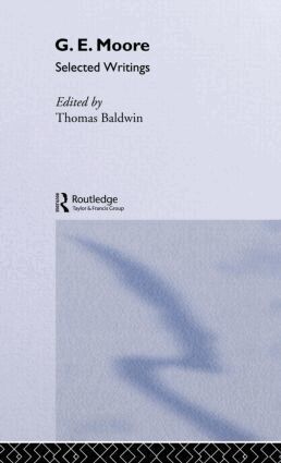 G.E. Moore, Thomas Baldwin - G.E. Moore, Inbunden