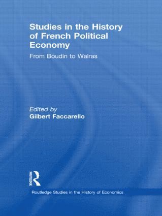 bokomslag Studies in the History of French Political Economy