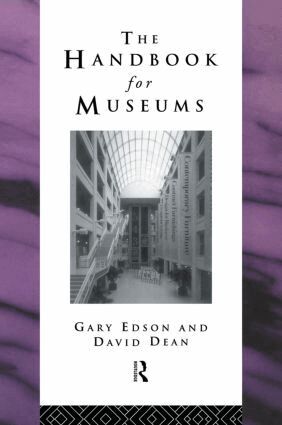 David Dean, Gary Edson - Handbook for Museums, Inbunden