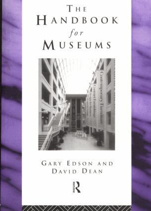 David Dean, Gary Edson - Handbook for Museums, Häftad