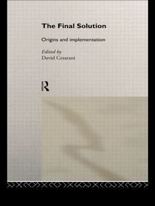 David Cesarani - Final Solution, Inbunden