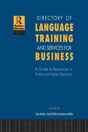 Directory of Language Training and Services for Business 1