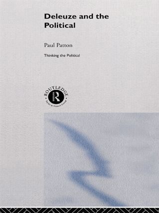 Paul Patton - Deleuze and the Political, Häftad