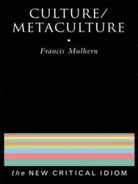 bokomslag Culture/Metaculture
