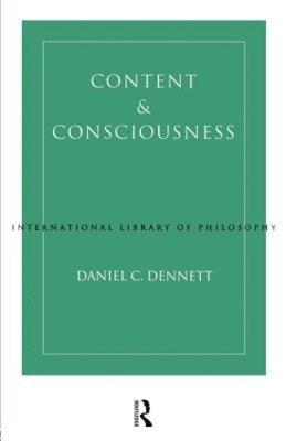 bokomslag Content and Consciousness