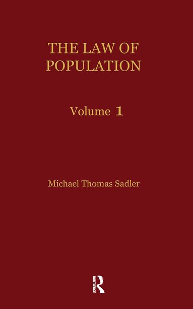 Piercy Ravenstone - Malthus and the Population Controversy 1803-1830, Inbunden